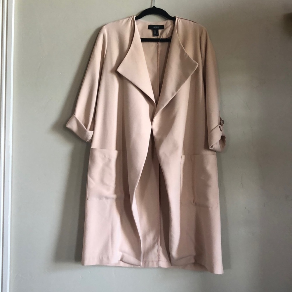 Cloth trench coat